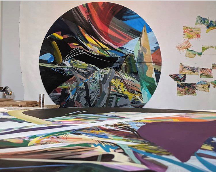 BMayerGallery's tweet image. Check-out Arden Bendler Browning’s recent work in her studio! 

#VRLandscape, #studioart, #ardenbendlerbrowning