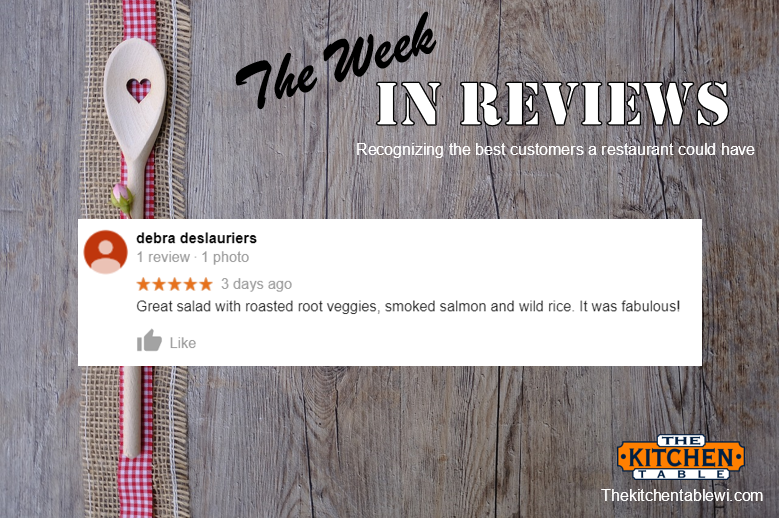 KitchenTableWI's tweet image. Thank you, Debra❣️ ❣️ #TWIR #TheWeekInReviews