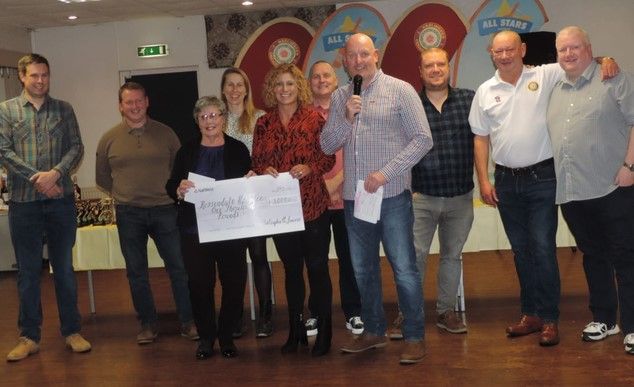 Thank you to the cyclists and support team at Haslingden Cricket Club for donating £1000 to the Hospice.  In July, a team cycled from the Lords Cricket ground to Haslingden Cricket Club raising an amazing £8000. Thank you to everyone involved!