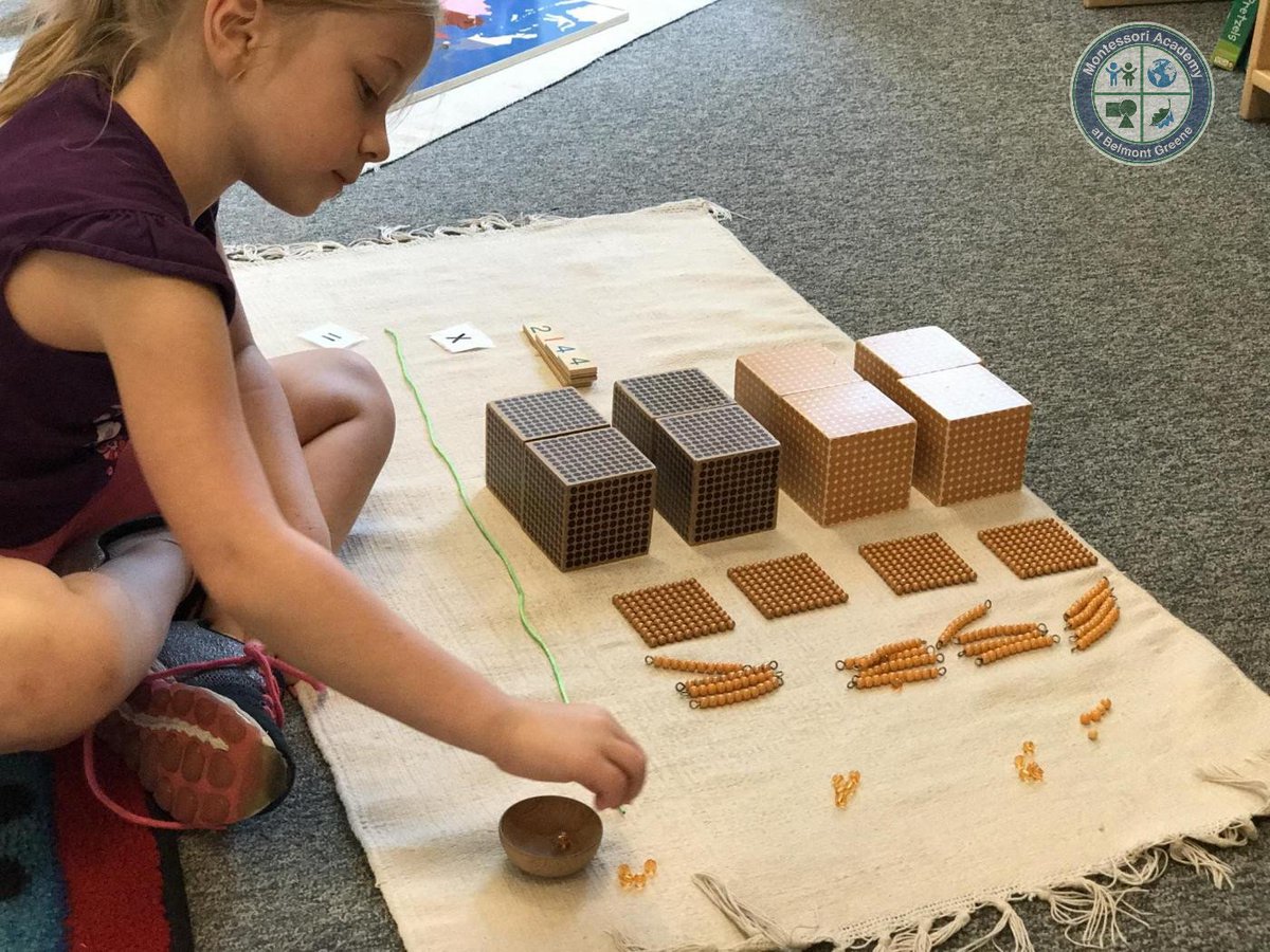 "Discipline is born when the child concentrates his attention on some object that attracts him and which provides him not only with a useful exercise but with a control of error." -- Maria Montessori

#mabmontessori #montessoriquote #ashburnva #montessoriashburn