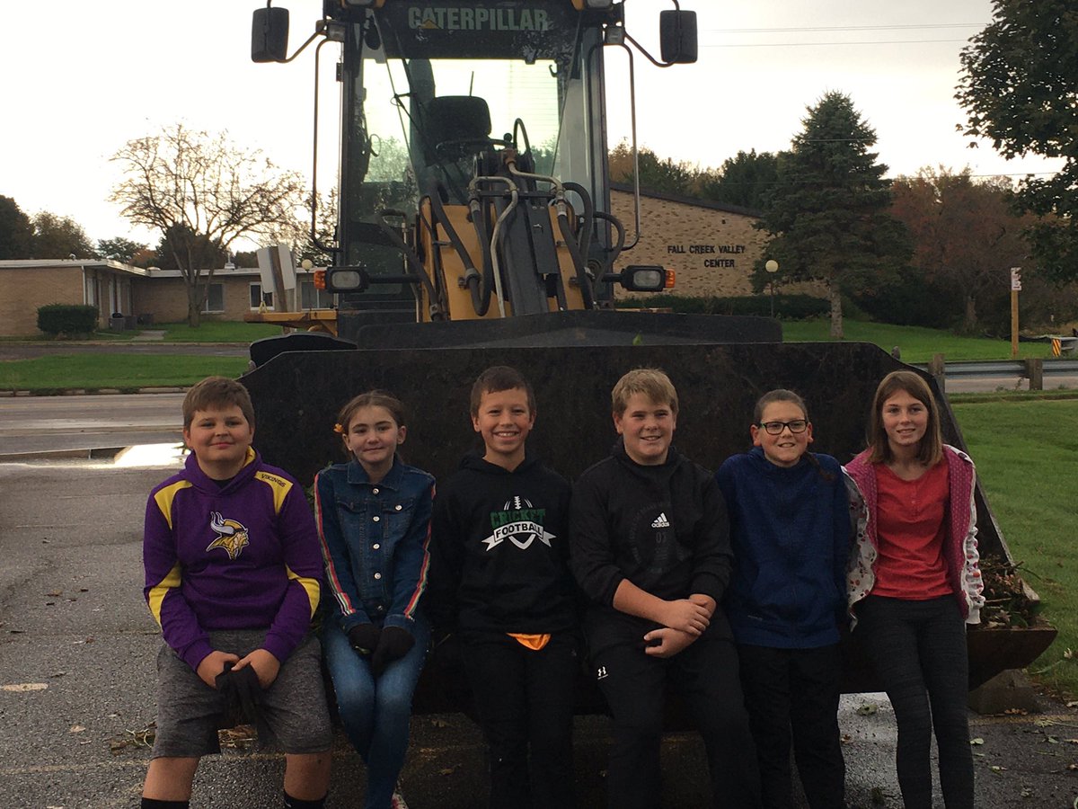 Thanks Michelle Kuehn, Betty Walters, and the Fall Creek Village for teaching our <a href="/FallCreekGrade6/">Fall Creek Grade 6</a> how to clean up the flower beds.  See you in the spring!  <a href="/fccrickets/">Fall Creek School District</a> #gocrickets