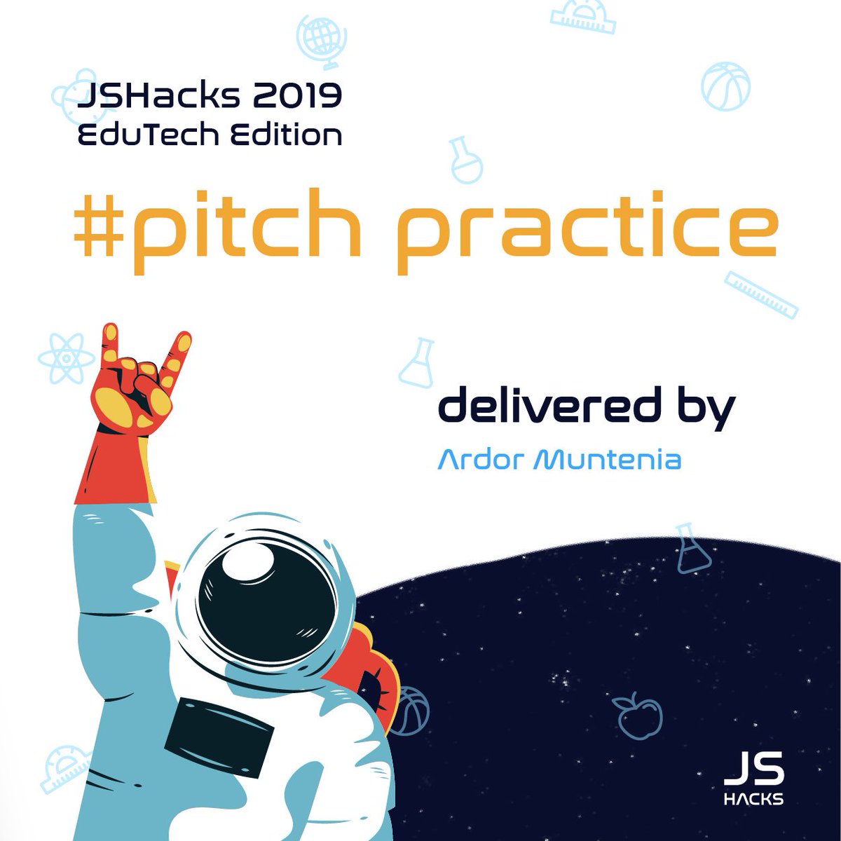 Do you remember the ARDOR Muntenia boys? Well, an important part of this edition is that each team will have a #PitchPractice with them.
It will happen on Sunday with each team's presenter and is a great chance to make your idea shine and stand out in front of the jury!

#edutech