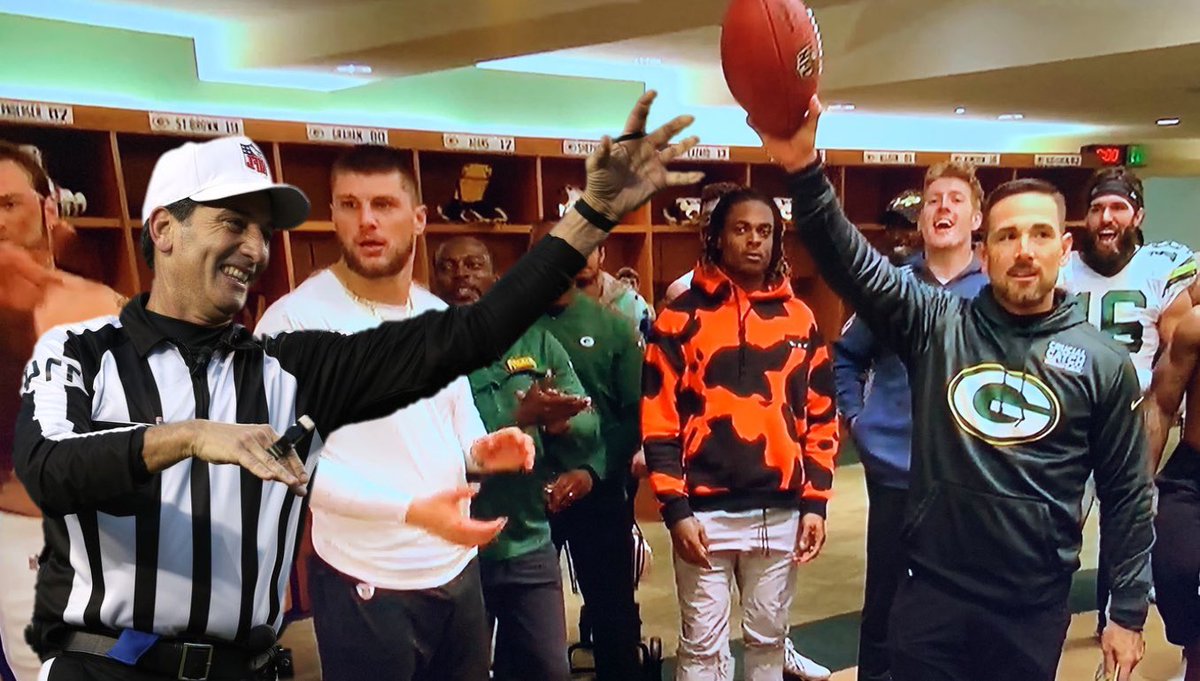jeff_ostach's tweet photo. This is getting ridiculous. Didn’t know the number of #Packer haters was so prevalent across the country. #MondayNightFootball #DetroitVsRefs #nflofficiating  #NFL #WednesdayThoughts #wednesdaymorning https://t.co/6wegRGX6bB