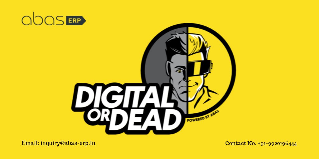 abas_India's tweet photo. #ERPsoftware and #Digitalization is a challenging process and it's not something that can be done quickly. Take the #Digitalizationtest and find out how digitally mature you really are! 📲💻🌐
.
#digitalordead #abaserp #DigitalTransformation https://t.co/riOO4Uv0Jl https://t.co/9nvvtSuICi