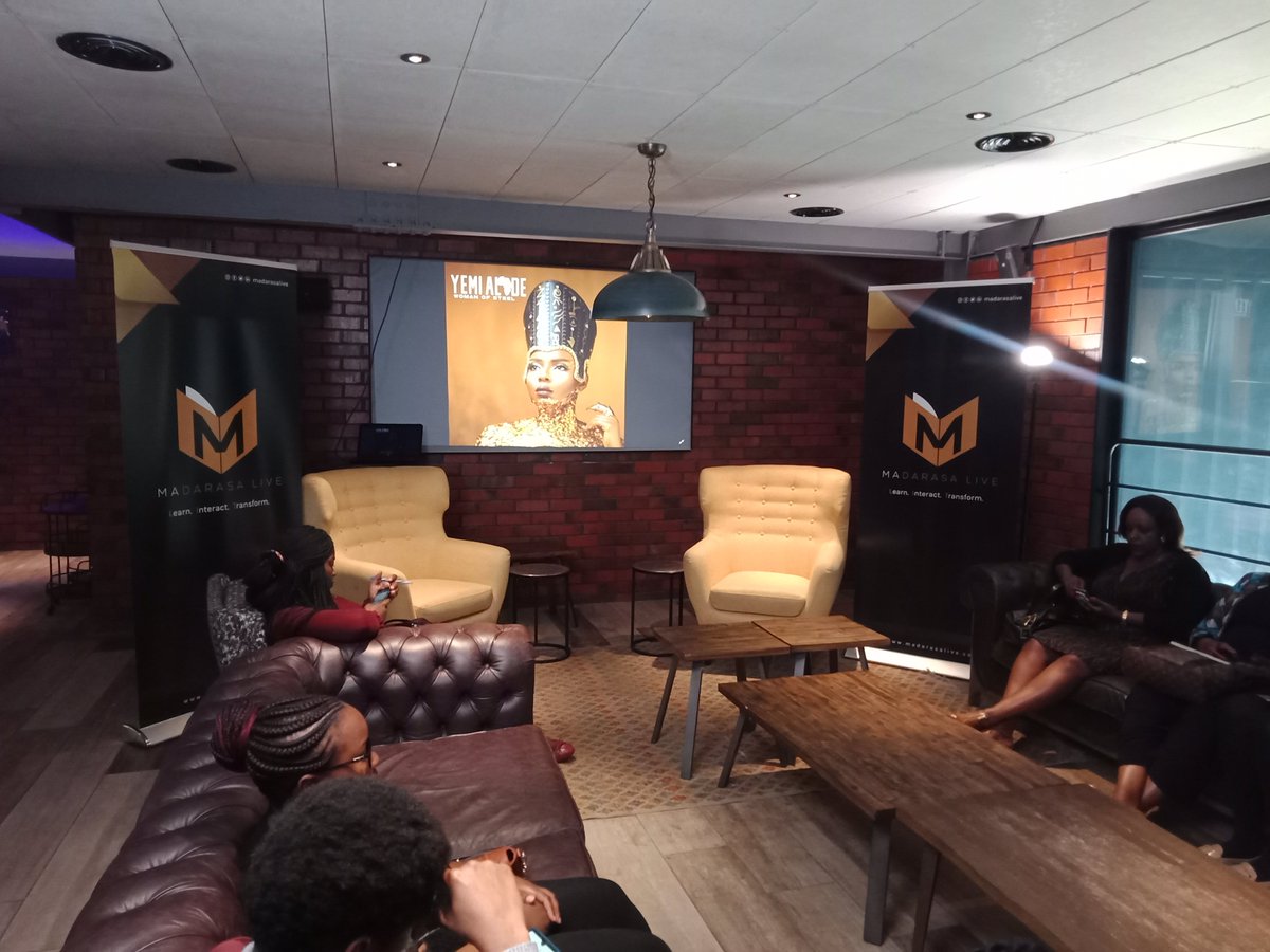 MadarasaLive's tweet photo. The only door you need to open right about now! We're just about to go to class with @NeomiNganga . Catch us at the VIP Lounge, @bluedoorke. #MadarasaLive Its about to get #LIT https://t.co/rtmZSmXFcO