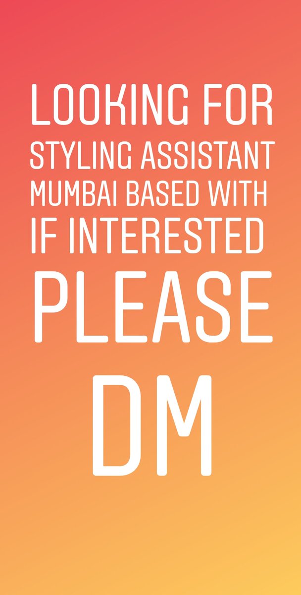 alishamistry24's tweet photo. Looking for interns to join our team please  share your resume at alishamistry4@gmail.com
.
.
.
#internwanted #stylistwanted #hiring #internship #Celebritystylist https://t.co/nzBfxxF25G