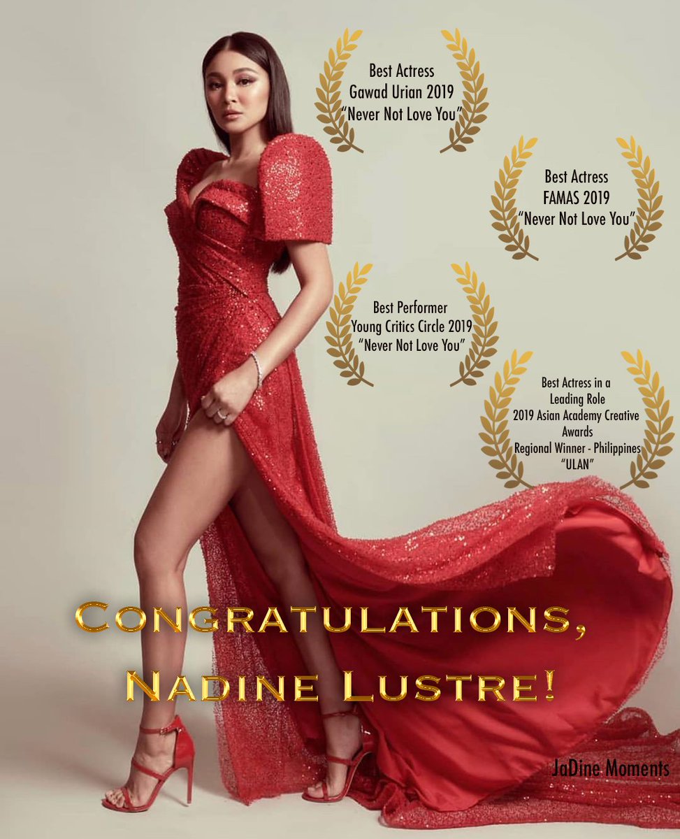 angeLofJune's tweet photo. Hail the Queen 🙌🏆
@hellobangsie
#MultiMediaPrincess
#NadineLustre
#JaDine https://t.co/2P0MJZCrmv