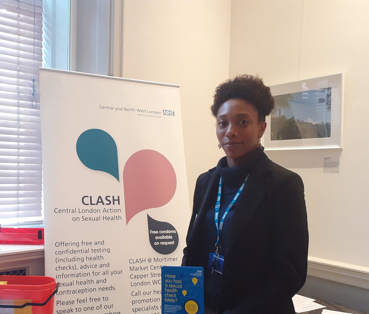 CNWLNHS's tweet photo. Simone, from our CLASH @CNWLSexHealth is here at the #Diggoryfest promoting her team and the work they do. 

CLASH (Central London Action on Sexual Health) work out in the community offering #sexualhealth testing, advice and information. They do an amazing job! https://t.co/7n7Sl5xJOF