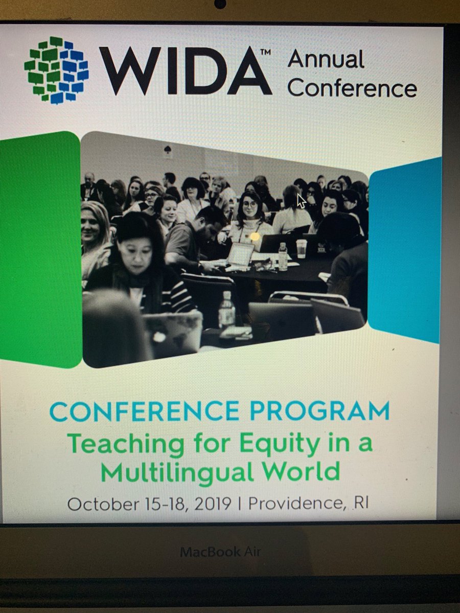 AndreaHonigsfel's tweet photo. Amazing conference with a focus on social justice and #equitu #wida2019 @WIDAConsortium @akt1211 @DrT_Kress @MariaGDove @KelleyCordeiro @MolloyEdD @audrey_cohan https://t.co/E89Mej6asW