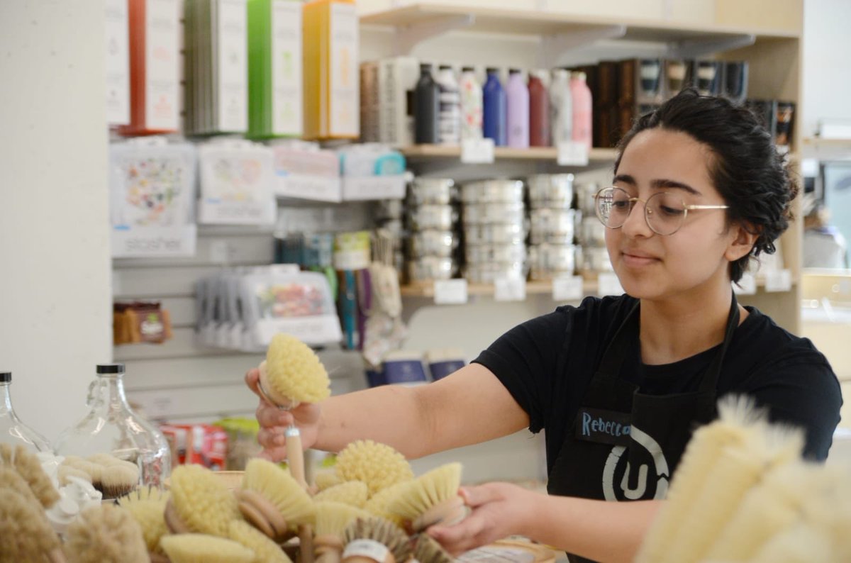 nugrocery's tweet photo. #NUMain in Old Ottawa East is open for business! 

Hours are 12 pm - 7 pm while we get the last deliveries and prepare the store for our Grand Opening!

Join us this Saturday Oct 19th at 11 am to celebrate with us. We'll have impassioned speeches, food, drinks &amp; lots of smiles.😄 https://t.co/NfWaLIqdAZ