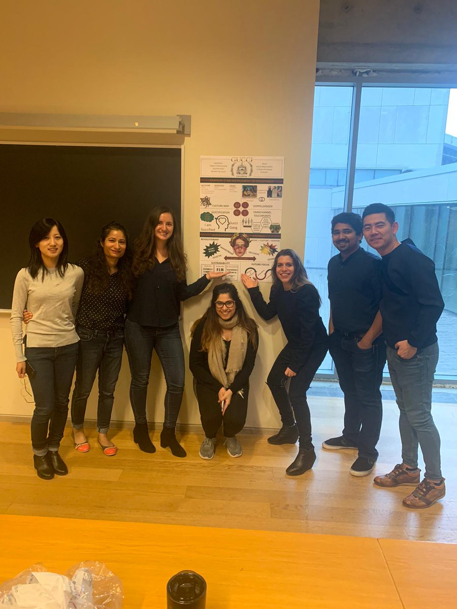 AlbinaMamonkina's tweet photo. Team #gucci is ready for their #CX19 #guccification presentation! https://t.co/QNsnJazYIA