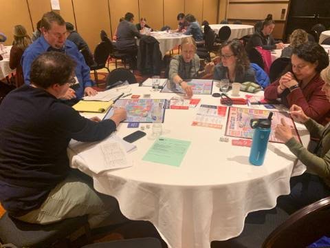 semper_games's tweet photo. Had an amazing time at #nwmc2019! It's inspiring to be among so many creative and dedicated math educators. There are so many lucky students out there! #mathisfun @nwmathconf https://t.co/kIGlJt4MPl