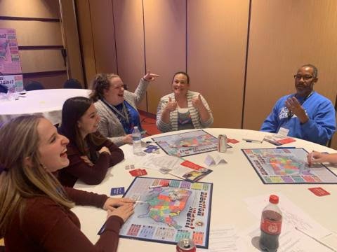semper_games's tweet photo. Had an amazing time at #nwmc2019! It's inspiring to be among so many creative and dedicated math educators. There are so many lucky students out there! #mathisfun @nwmathconf https://t.co/kIGlJt4MPl