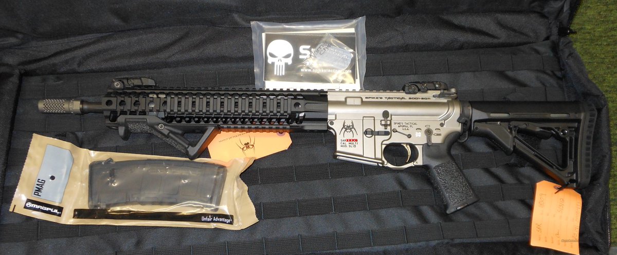次世代電動ガン　ST AR-15 Spike's Tactical 10周年記念 ST AR-15、無印の方はSTの通り、Spike's Tactical社の10周年記念モデル