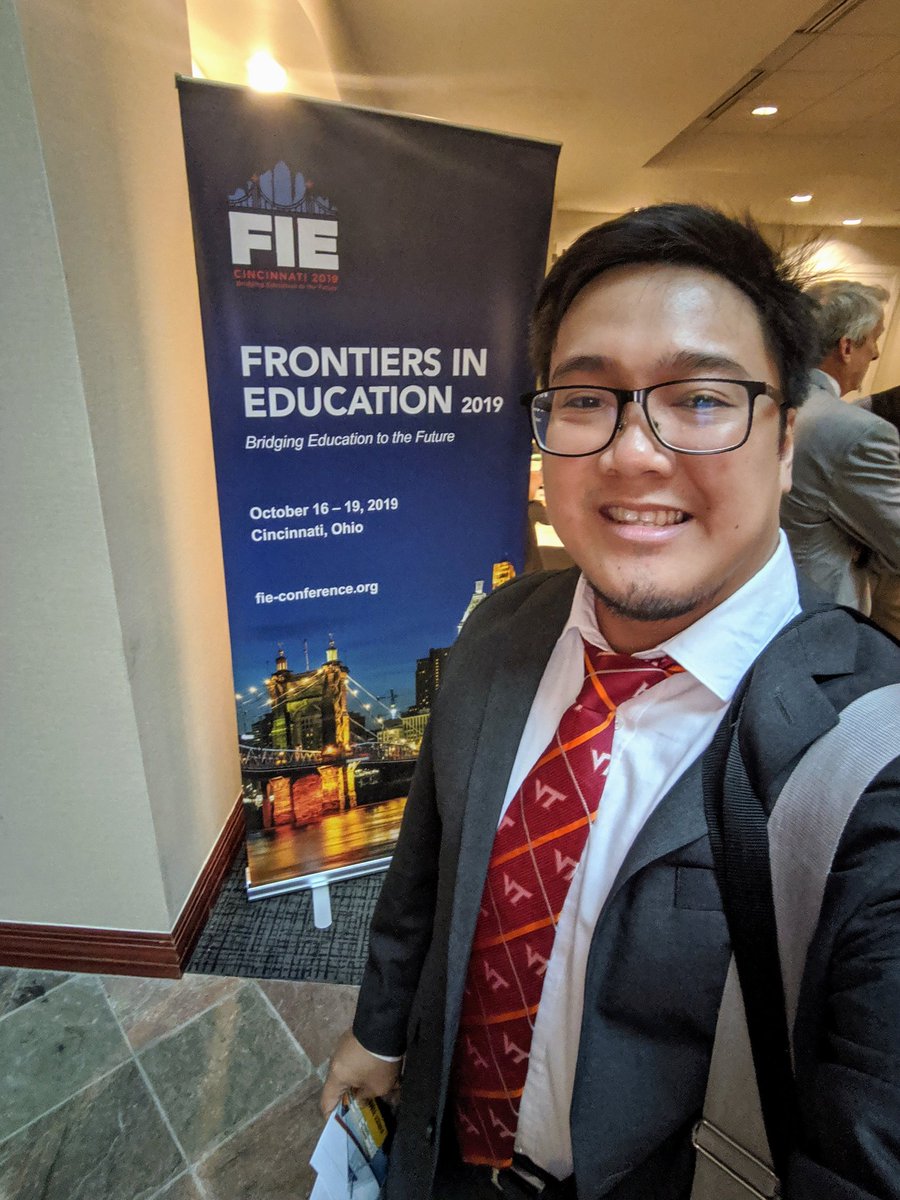 AndroidEspera's tweet photo. @vtenge represent, @PittersonNicole babies, at FIE 2019 PhD Symposium! #VTENGE #FIE2019 https://t.co/WueBVBVqMc