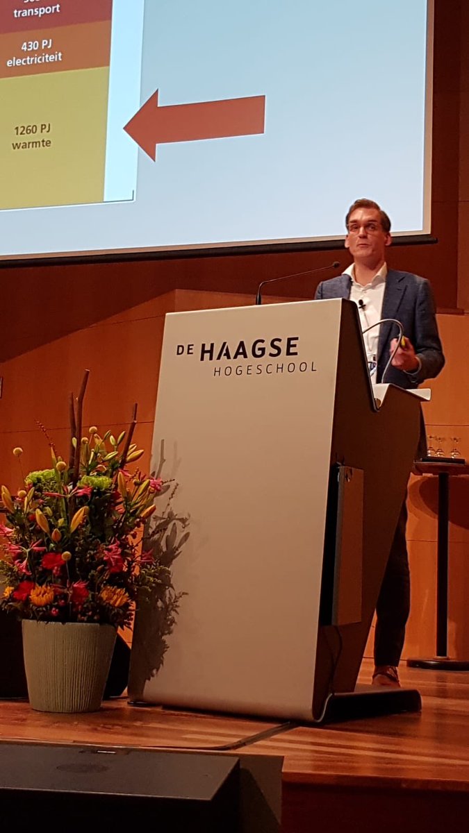 En de laatste spreker voor dat we aanbod paneldiscussie beginnen, Ewout Hekhuizen van <a href="/Dunea/">Dunea</a> over collectieve warmte met nieuw perspectief