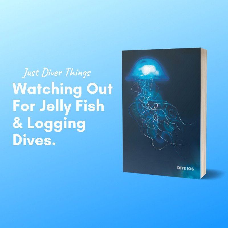 DiveLogz's tweet image. Diver habits that we all do! Check out our jelly fish log book --&amp;gt; divelogz.com/en-US/products…