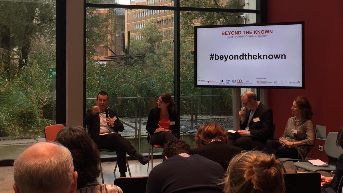 We are present at the #beyondtheknown conference organised by GIZ (<a href="/giz_gmbh/">GIZ</a>), bringing together practitioners to generate long-lasting impact for the future of #entrepreneurship.