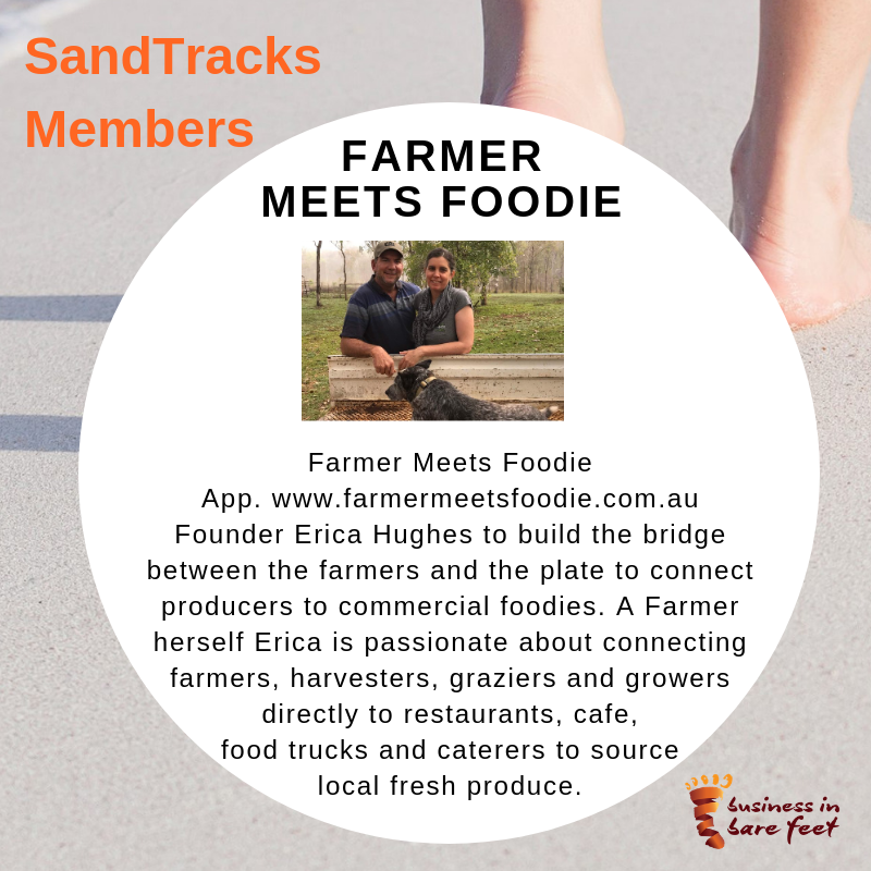 tinarawene's tweet photo. Meet Farmer Meets Foodie Founder Erica Hughes (Blumson) Another #agtech Superstar from regional Australia supported by Liz Alexander. We are proud to have Erica in our SandTracks Virtual Coworking space where we support regional founders with our team of extraordinary mentors. https://t.co/XdagZXWNOf
