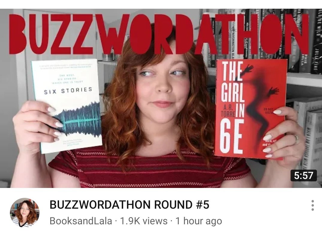 #BUZZWORDATHON ROUND 5 ANNOUNCEMENT from <a href="/booksandlala/">kayla</a>
 youtu.be/SclH-n0DmXQ