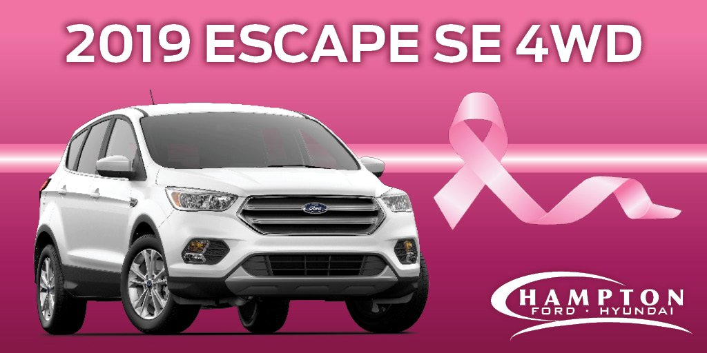Buy a New <a href="/Ford/">Ford Motor Company</a> Escape SE 4wd for Only $22,995 With a Chance to Get an Additional $1500 Off! 0.0%APR Also Available, Come In, Call, Or Check Us Out Online For Even More Exclusive Ford and Hyundai Offers!
bit.ly/2M9tSsU