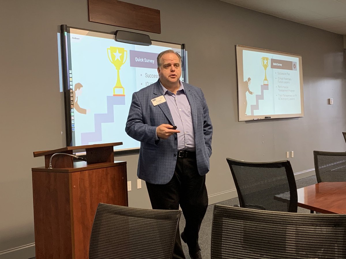 shrmecc's tweet image. Chad Sorenson is in the #ECCSHRM house “Developing Leaders Through Strategic Performance Management &amp;amp; Performance”