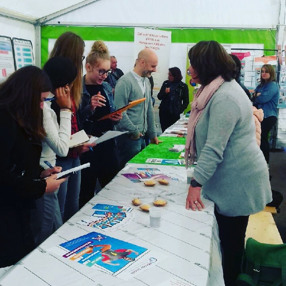 Nous sommes cet après-midi à CapAvenir Vosges pour le forum autour de la vie quotidienne avenue de l’Europe. Animations, convivialité et partage.  @ Capavenir Vosges