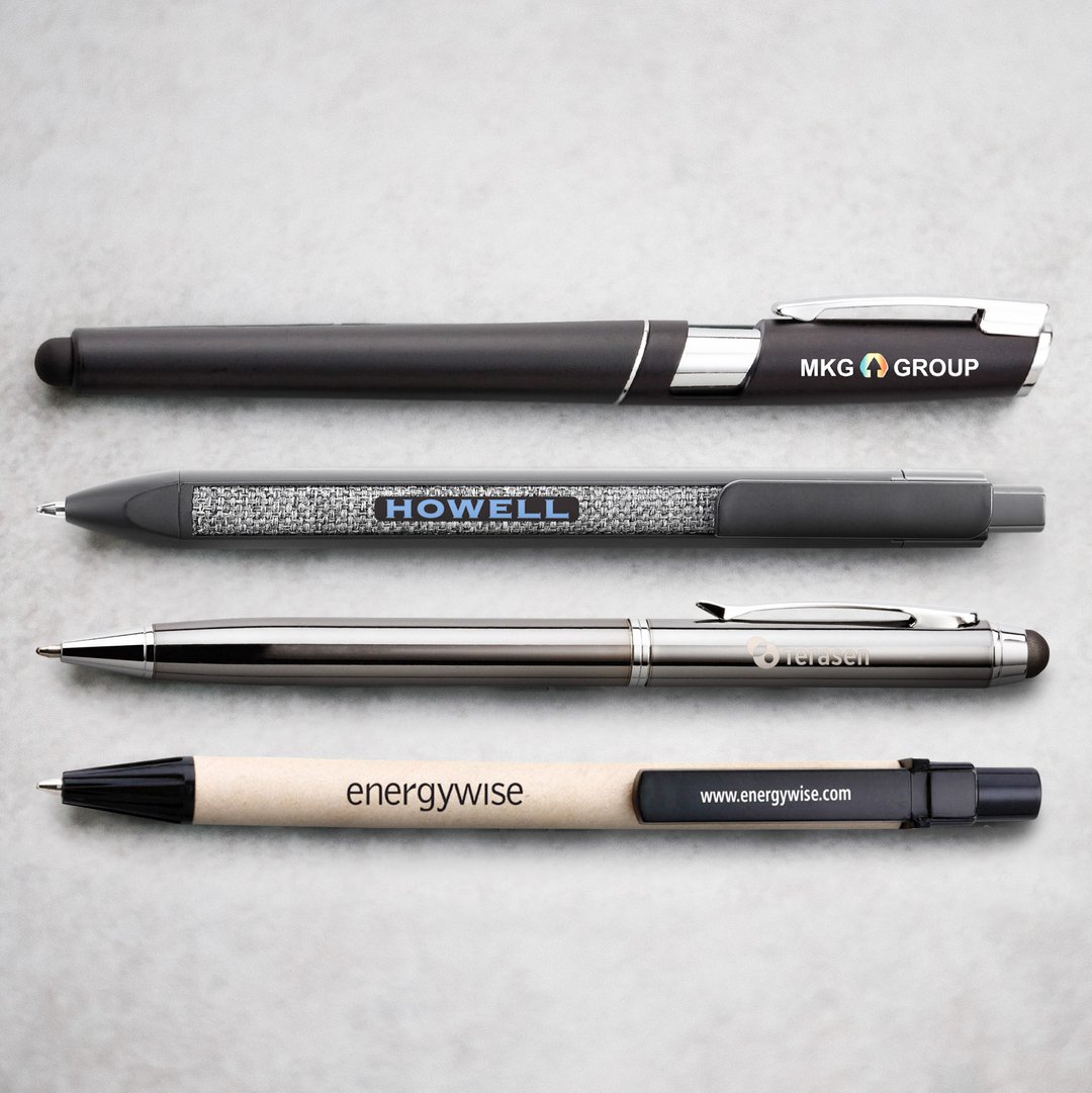 ScorePromotions's tweet image. Give them their next favourite pen #WeBrandEverything
​#brand #branded #branding #custom #promo #swag #products #gift #giveaways #item #promoproducts #promotionalproducts #marketing #brandedproducts #customproducts #brandedswag #logo #logodesign #productdesign #creative #design
