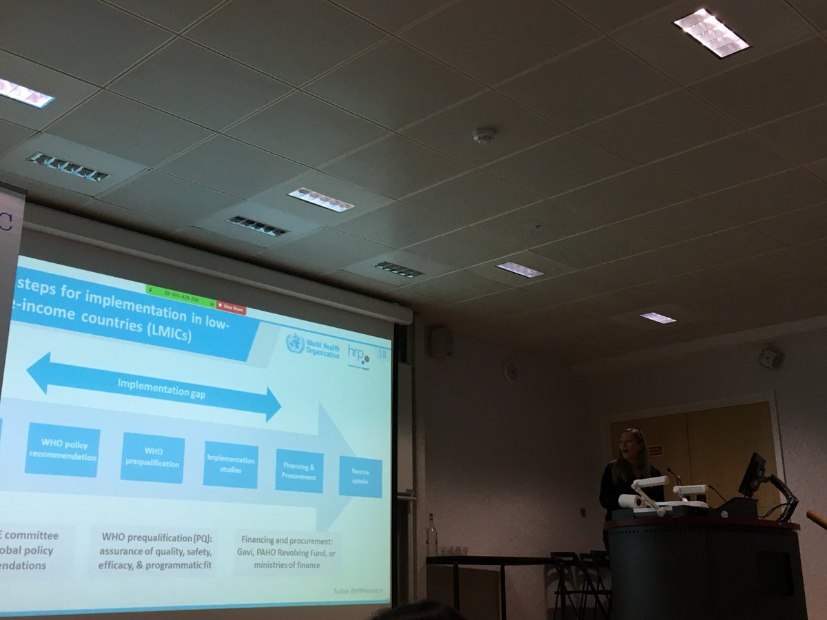TuiSwinnen's tweet photo. Fantastic to be part of collaborative event with @LSHTM_Vaccines and @STIRIG First up: Dr Sami Gottlieb speaking about the WHO global road map for eradicating STIs through vaccines #STIvaccines #VaccinesWork https://t.co/ppwRVrFyLk