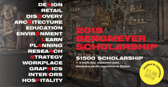 PAVEorg's tweet photo. @PAVEorg and @Bergmeyer have joined forces once again to offer #studentdesigners the opportunity to visit #Bergmeyer Studio in Boston for a multi-day, hands on #learningexperience... oh and did we mention the $1,500 #scholarship to go with it? Apply now! https://t.co/xkMr7A9EIS https://t.co/8Db1WGmUkM