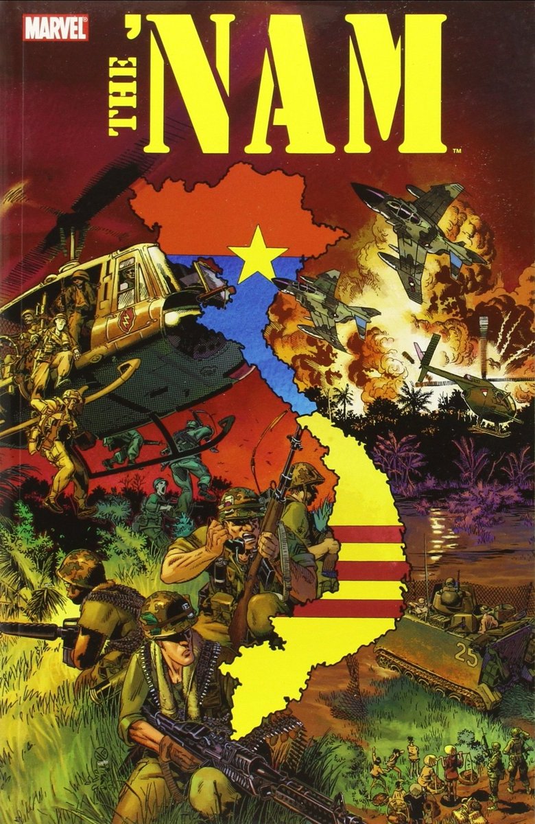 HFoh's tweet photo. The 'Nam by Michael Golden.
#thecosmiccomicbookbroadcast #comicbookbroadcaster #marvelcomics #thenam #michaelgolden #dougmurray https://t.co/VbC99bCZ95