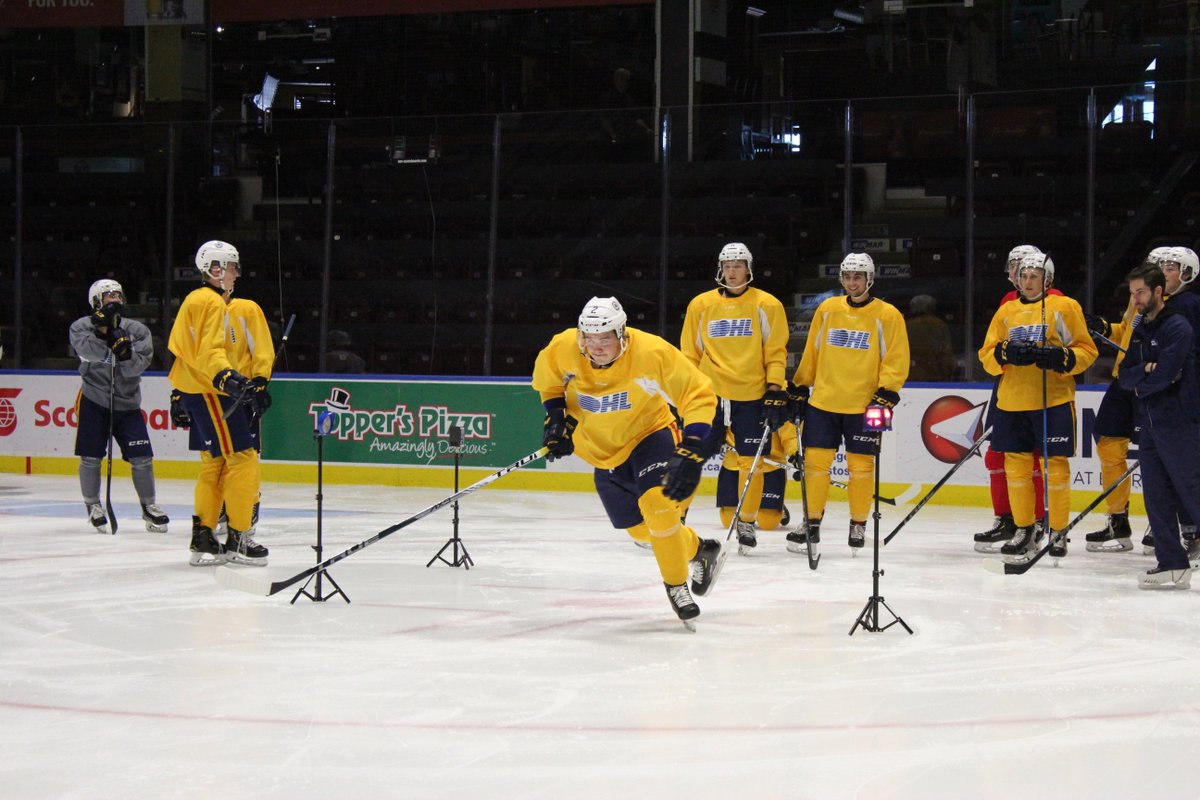 OHLBarrieColts's tweet image. Last week we had Sport Testing out here for a practice to measure our on-ice performance