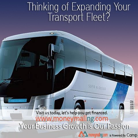 The growth of every nation is tired to certain factors, one of which is efficient transport system. Are you a transporter looking to expand your business? Visit us today @ moneymallng.com
#finance #loan #capital #business #SMEs #quickcash #startup