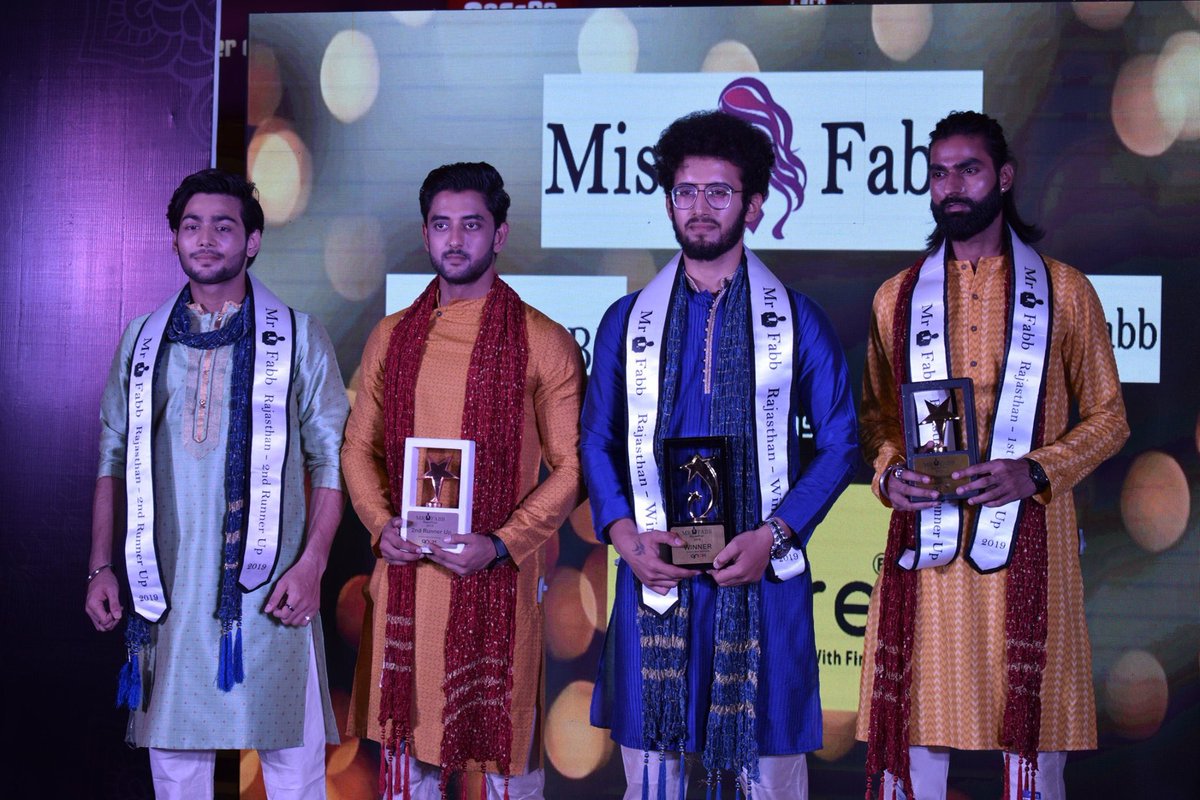 Congratulations to all the winners of Mr Fabb Rajasthan
Winner - Karan Khiyani
1st Runner up - Rohit Tiwari
2nd Runner up - Rounak Jain &amp; Monish Ramdev. #AyodhyaVerdict #AyodhyaHearing #RamMandir #ModifiedMaharashtra #AyodhyaCase #SupremeCourt #Housefull4Express #mrfabb #jaipur