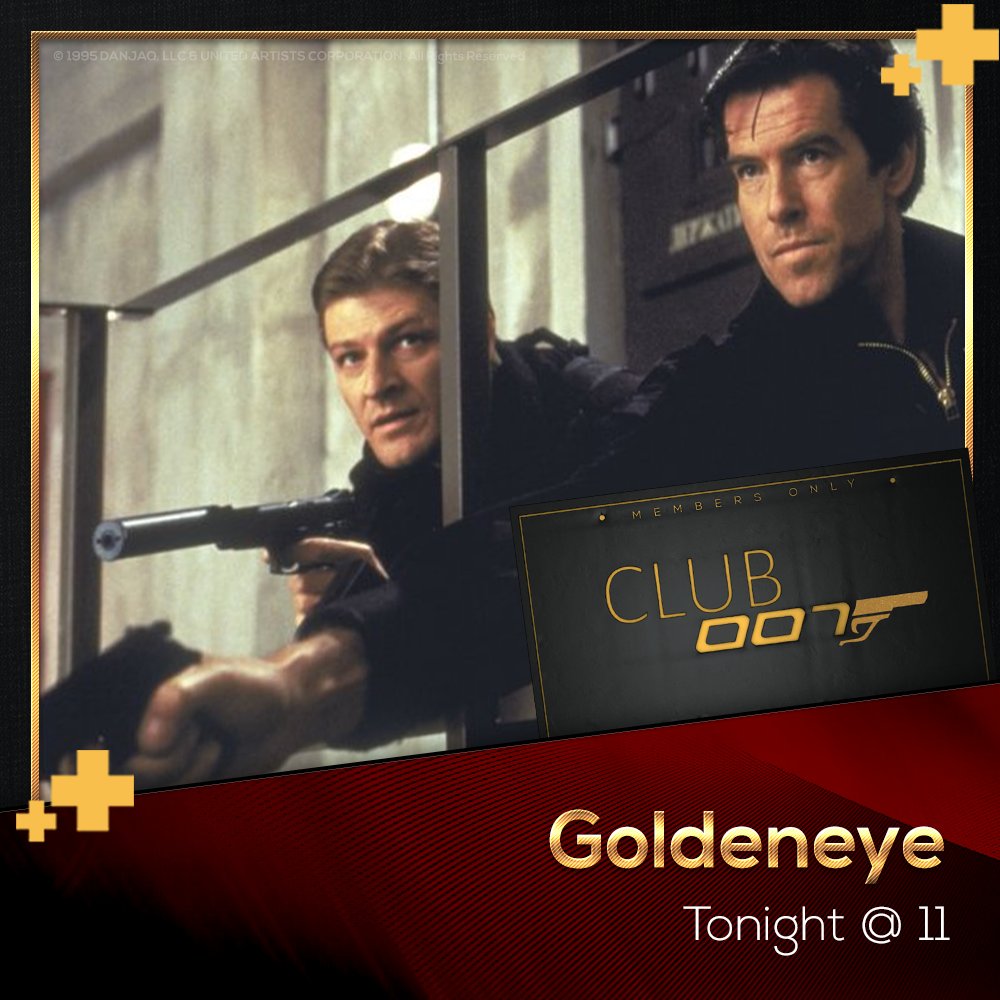 mnplustv's tweet photo. "They always said the pen was mightier than the sword." 
Catch #PierceBrosnan as Bond in #Goldeneye, tonight at 11. #Club007 https://t.co/JtxSVaZ5Nl