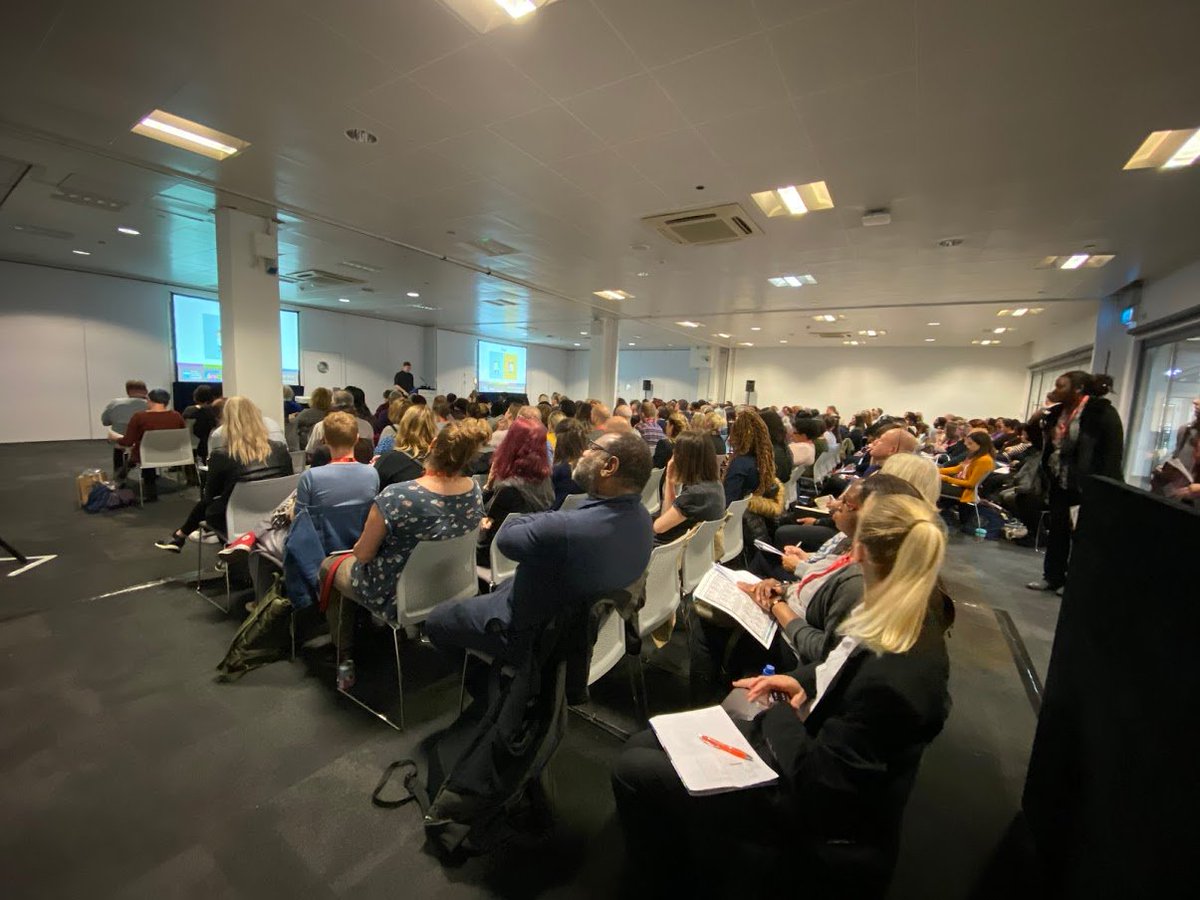 WSCCNews's tweet photo. A packed out room for the WSCC session on "Responding proportionately when safeguarding adolescents" at #CCLive19 today! We hope delegates will find the session beneficial in their practice. https://t.co/FldFc82Joh