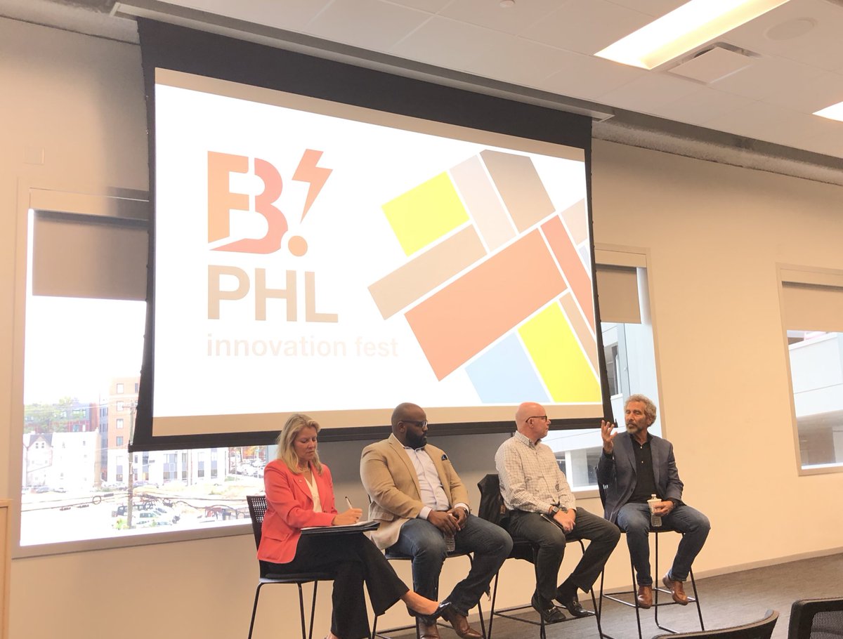 Talking about cultivating the Philadelphia #innovation ecosystem at the <a href="/UCScienceCenter/">Science Center</a> this morning as part of <a href="/BPHLFest/">B. PHL Innovation Fest</a>!