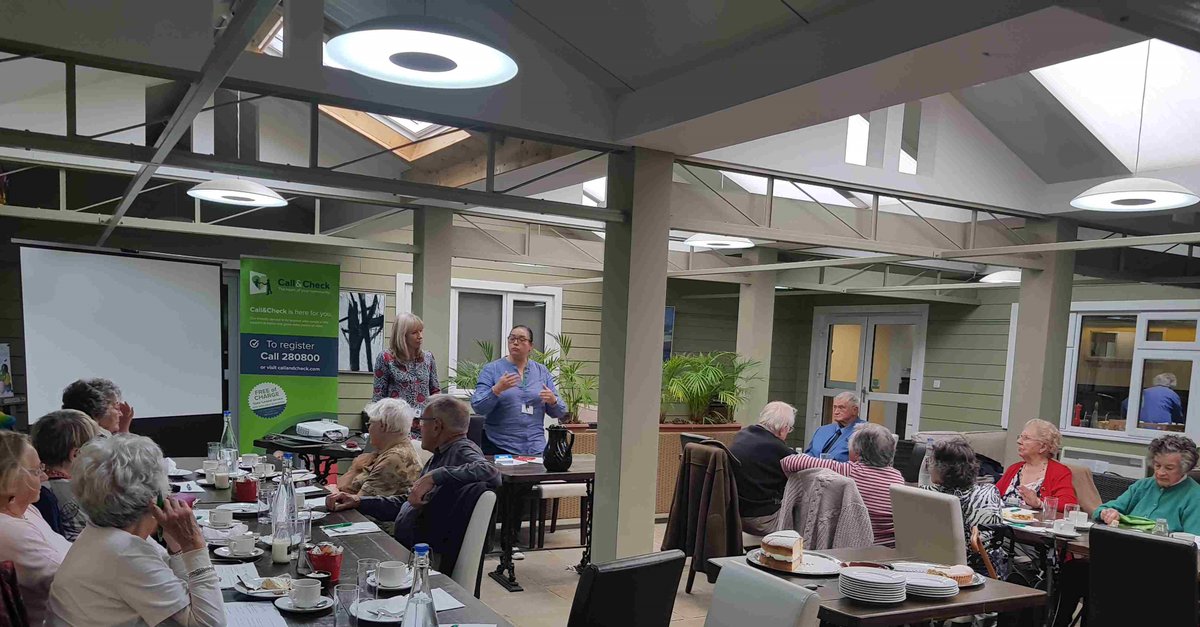 CallandCheck2's tweet photo. The Call&amp;Check team are so pleased to hear how much our friends enjoyed the  'Just for You'  get together at  Holme Grown in Grouville  last Friday (11th. Oct) @GovJersey https://t.co/HC6fqnZwaU