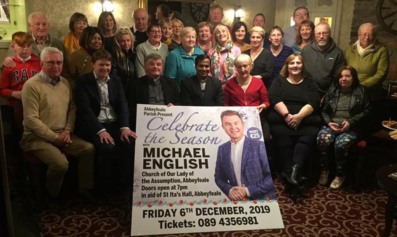 Popular entertainer and singer, Michael English and his band will perform in concert in Our Lady of the Assumption Church in Abbeyfeale, Co. Limerick on Friday 6th of December. 
mainevalleypost.com/2019/10/16/mic…