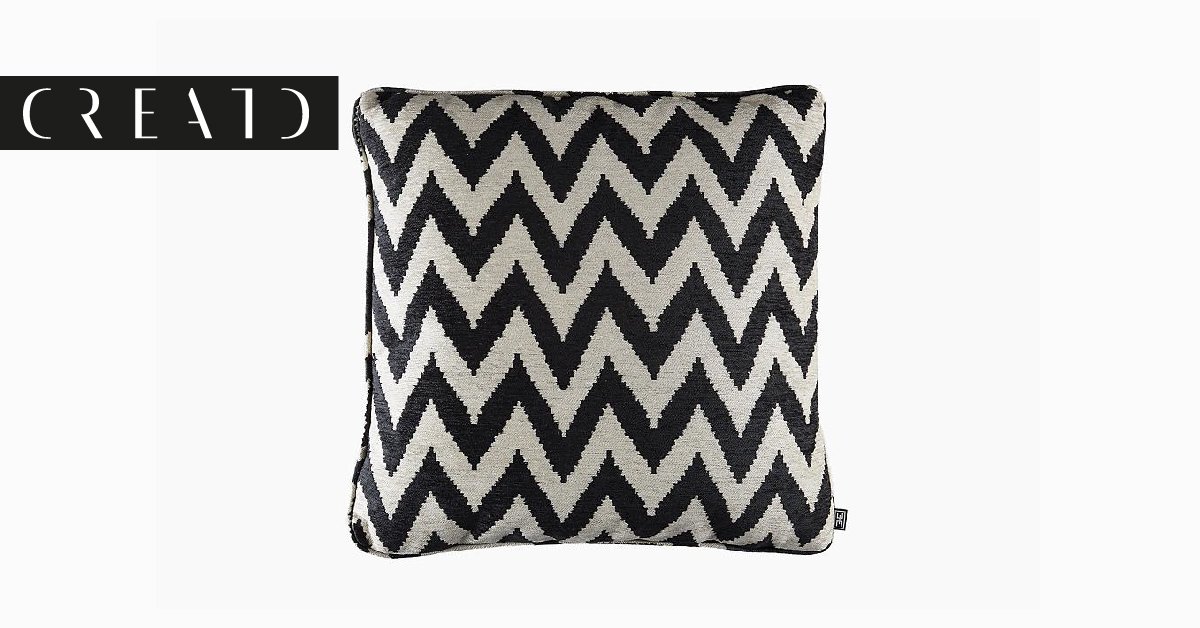 CreatdInteriors's tweet image. This beautifully soft chenille cushion from Eichholtz with it's monochrome on-trend chevron print is the perfect accessory for your favourite armchair, sofa or bed. Shop it now on creatdinteriors.com/products/eichh…. #CreatdInteirors #Design #Decor #InteriorDesign #Cosy