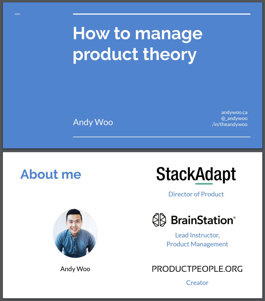 _andywoo's tweet image. Exciting to be the speaker for @ProductTankTO tonight! #ProductManagement #toronto