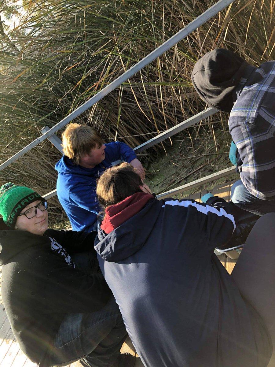 StormLakeHighS2's tweet photo. Advanced Ecology &amp; BVU students completed a  Macroinvertebrate Survey at Abner Bell Wetland on Little Storm Lake, collecting H2O samples to investigate using microscopes at the Siebens Science Center. They concluded that a lot of life is present even though we cant always see it. https://t.co/KBz7NwbUcy