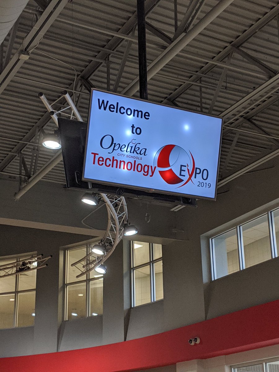 sbroyster's tweet image. And they are off!! #OCSTechExpo is underway. A day full of exciting PD for @opelikaschools teachers. #MyOpelika #OpelikaEdTech