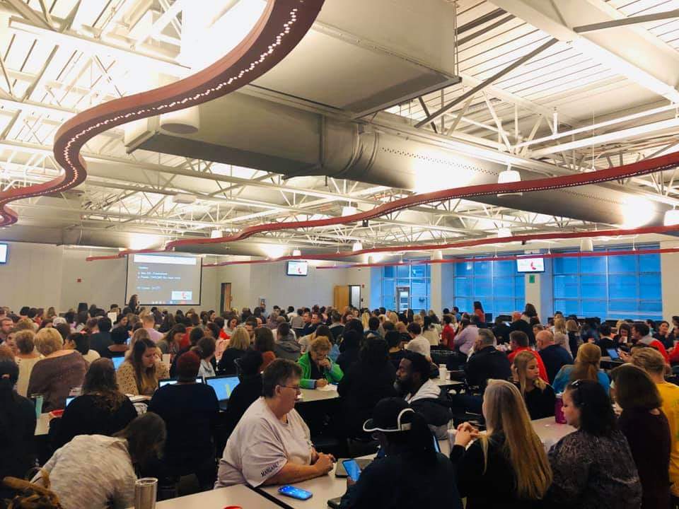 sbroyster's tweet image. And they are off!! #OCSTechExpo is underway. A day full of exciting PD for @opelikaschools teachers. #MyOpelika #OpelikaEdTech