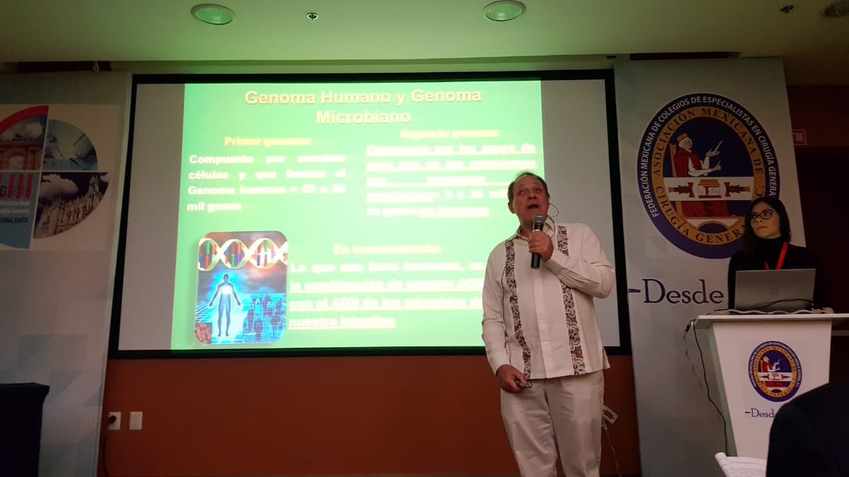 drfcampos's tweet photo. Dr. Jorge García Leal cirujano invidente participa como profesor del curso Fisiopatología y Temas selectos de cirugía. Microbioma amigo o enemigo? #soyincluyente @drfcampos @amcgmx @Amce_amce @AcademiaCirugia @ssat #inclusivesurgery https://t.co/Wt71bnT5l4