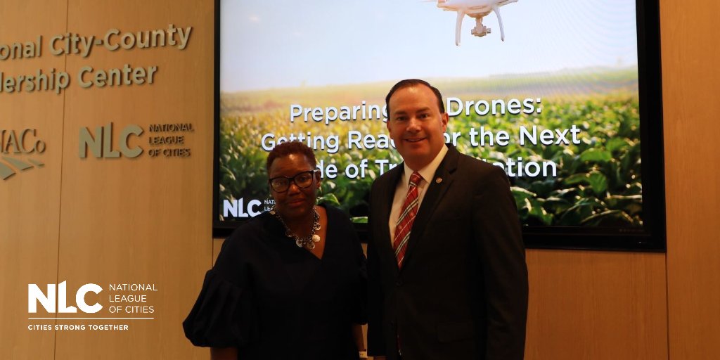 leagueofcities's tweet image. Just underway—Preparing for Drones: Getting Ready for the Next Mode of Transportation. More #drones are taking flight each day and we've gathered elected officials &amp;amp; thought leaders to discuss the #innovative #technology and the next steps for communities across the U.S.