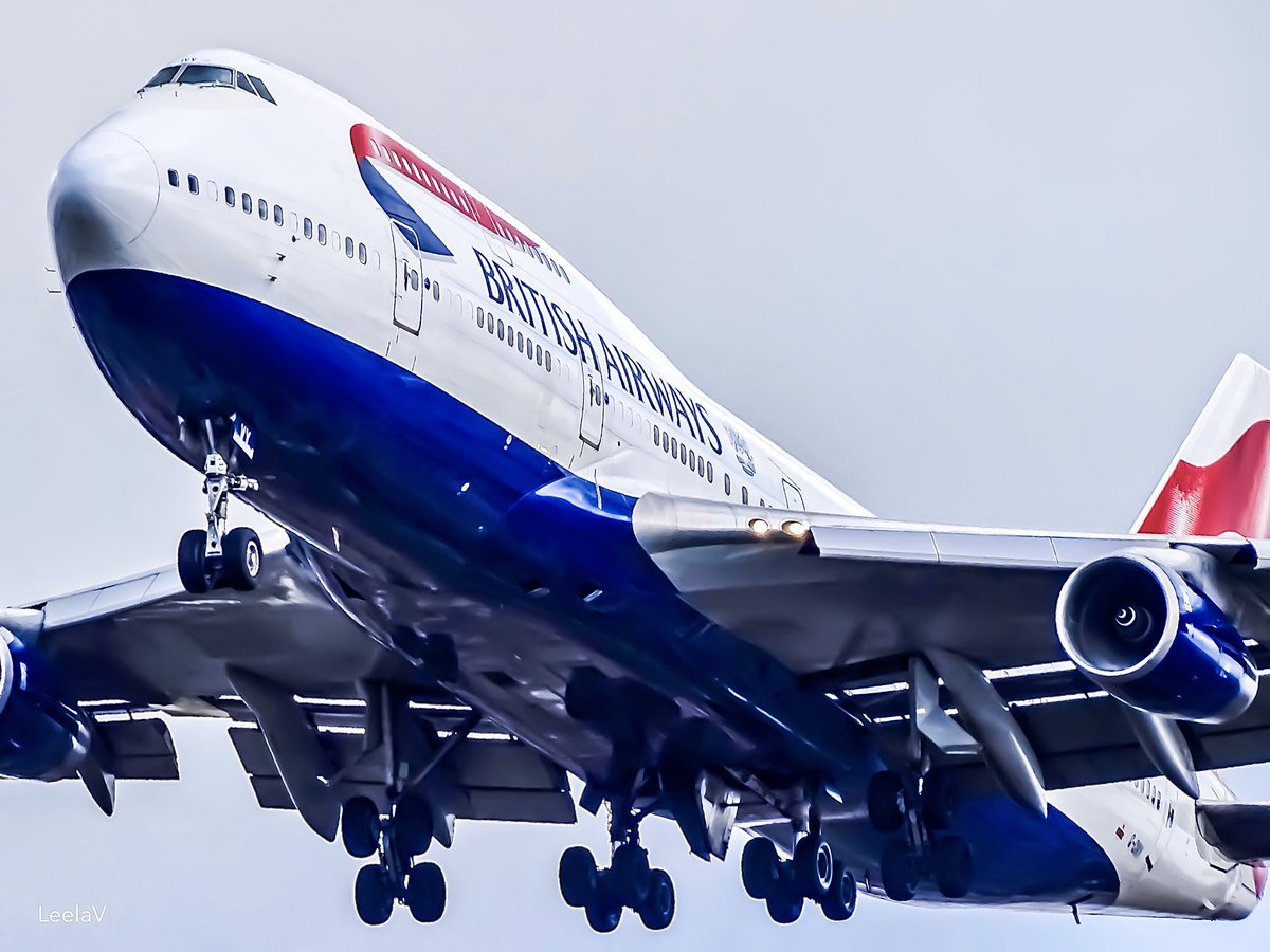 leela747400's tweet photo. All the way from Seattle, G-CIVY on short finals yesterday #BA48 #B744 #QueenOfTheSkies https://t.co/NwraVZiu9F