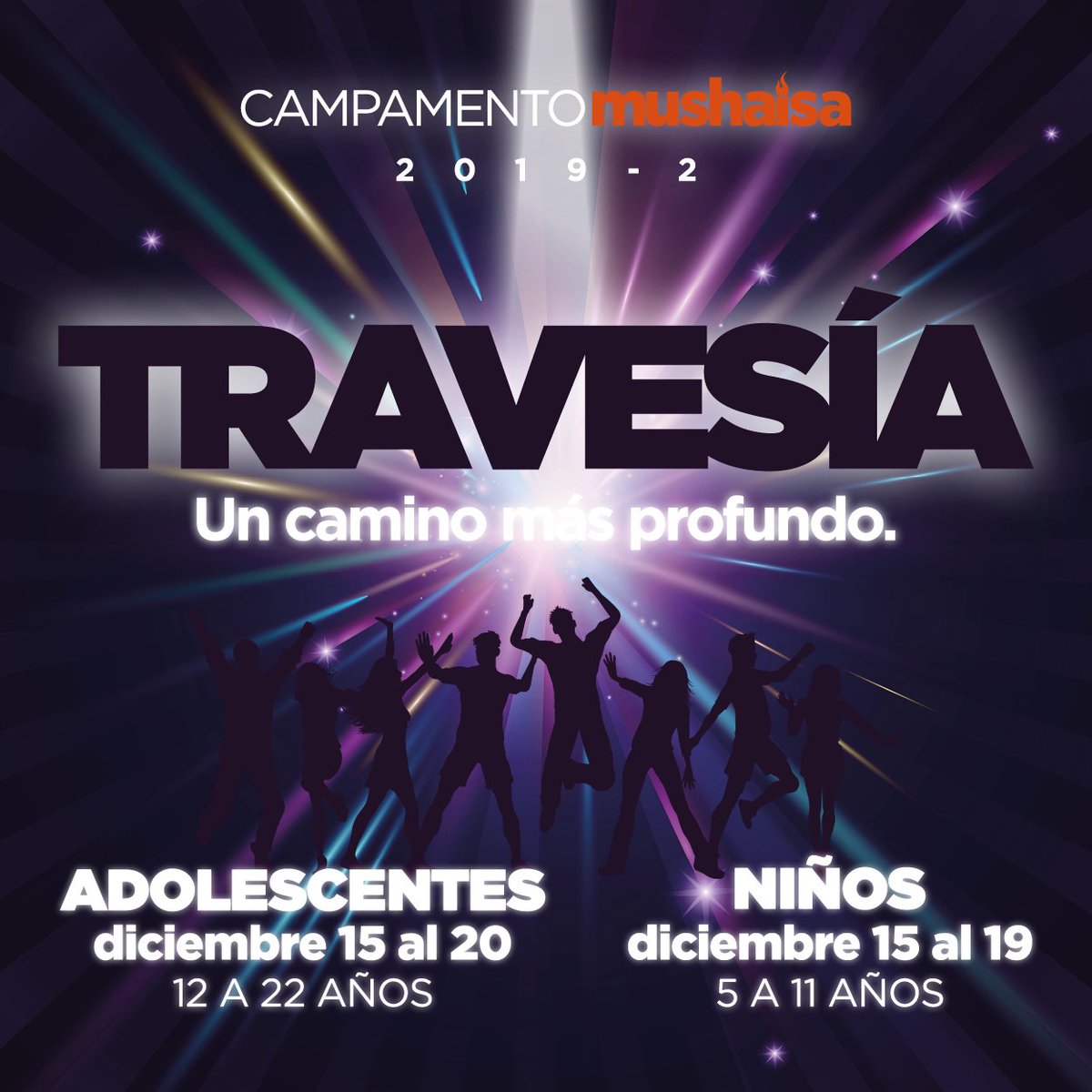 Si quieres emprender UN CAMINO MÁS PROFUNDO, te esperamos en nuestro campamento de diciembre. ¡Inscríbete ya!  
Y sé parte de esta TRAVESÍA: emailmeform.com/builder/form/f…