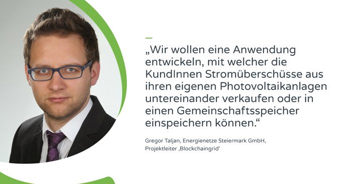 Green_EnergyLab's tweet photo. Dank #BlockchainGrid kann Sonnenenergie auch an regnerischen Tagen genutzt werden. Überschüssiger Strom wird gespeichert und dann verwendet, wenn er gebraucht wird. Die KundInnen können den selbst produzierten Strom auch lokal untereinander verkaufen.
@klimafonds #blockchain https://t.co/fq88YmPcpk