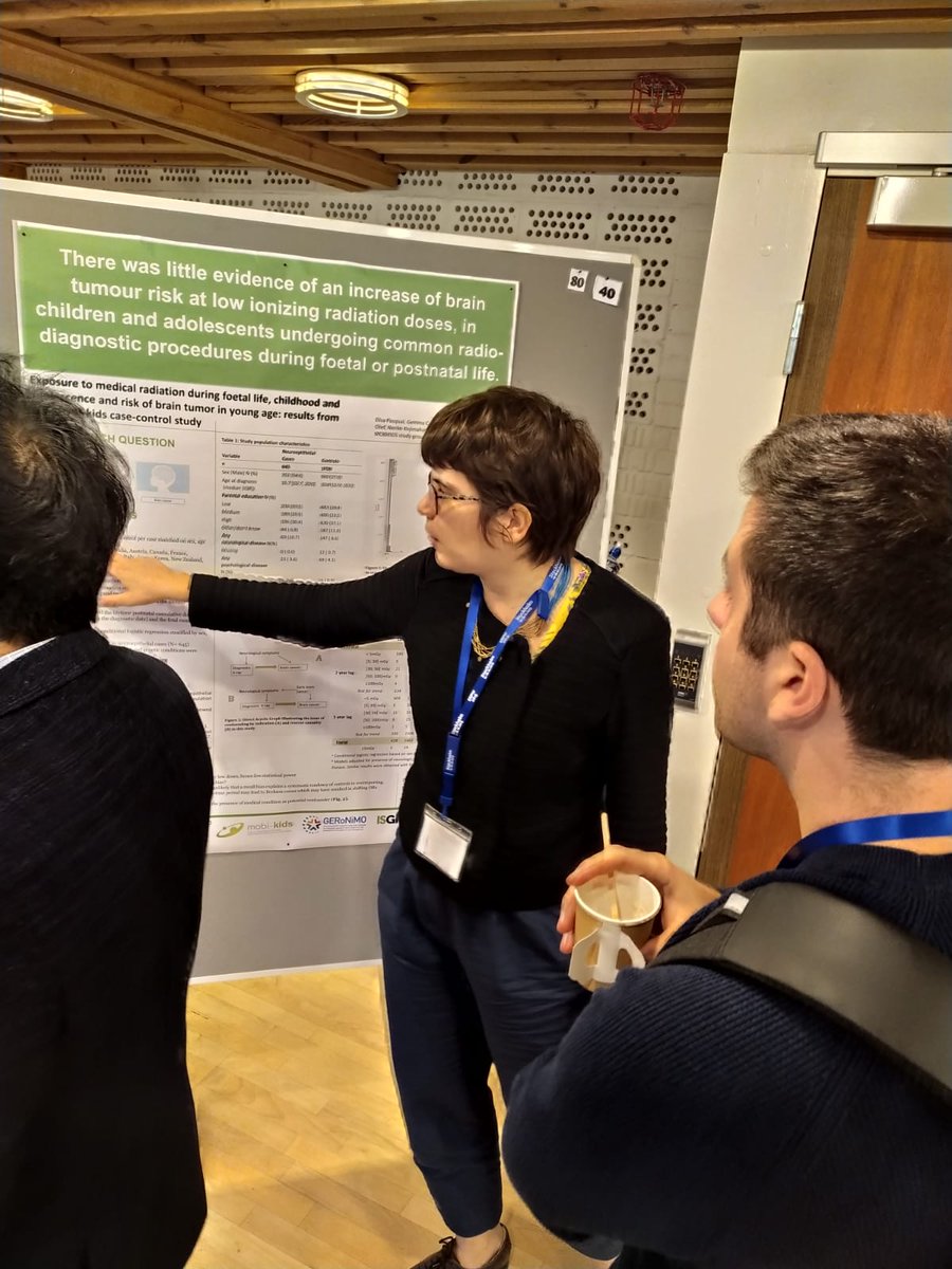 Elisa Pasqual (@elisa_pasqual) presented results on health effects of low doses of ionising #radiation in children undergoing medical diagnostic procedures

#ERPW2019